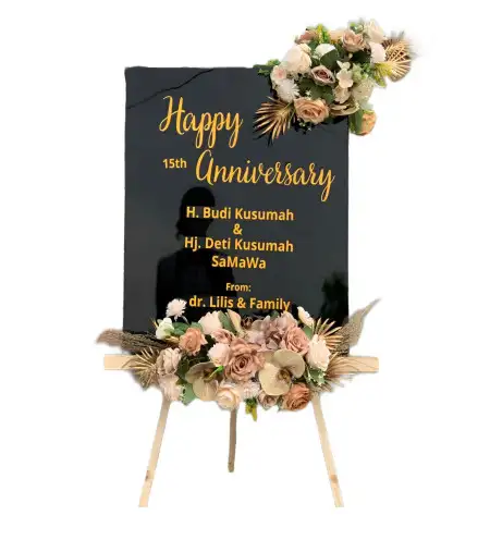 Papan Bunga Akrilik Plintahan